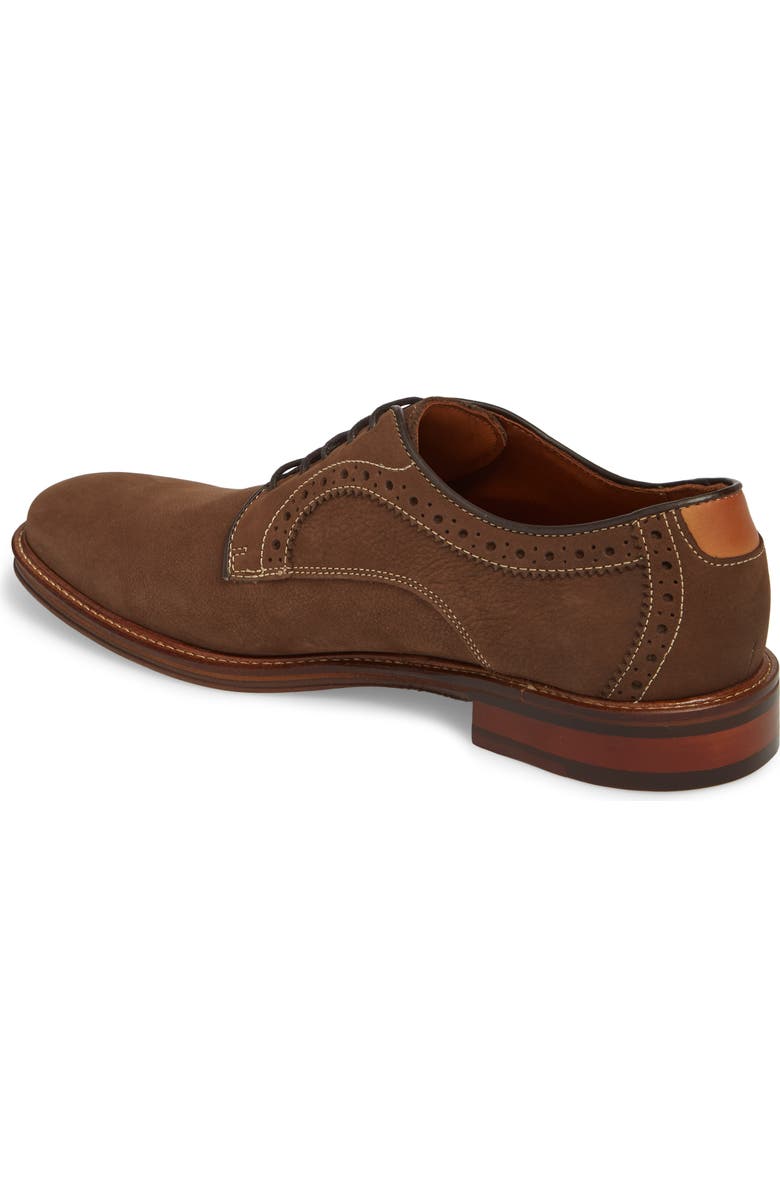 Johnston & Murphy Warner Plain Toe Derby, Alternate, color,