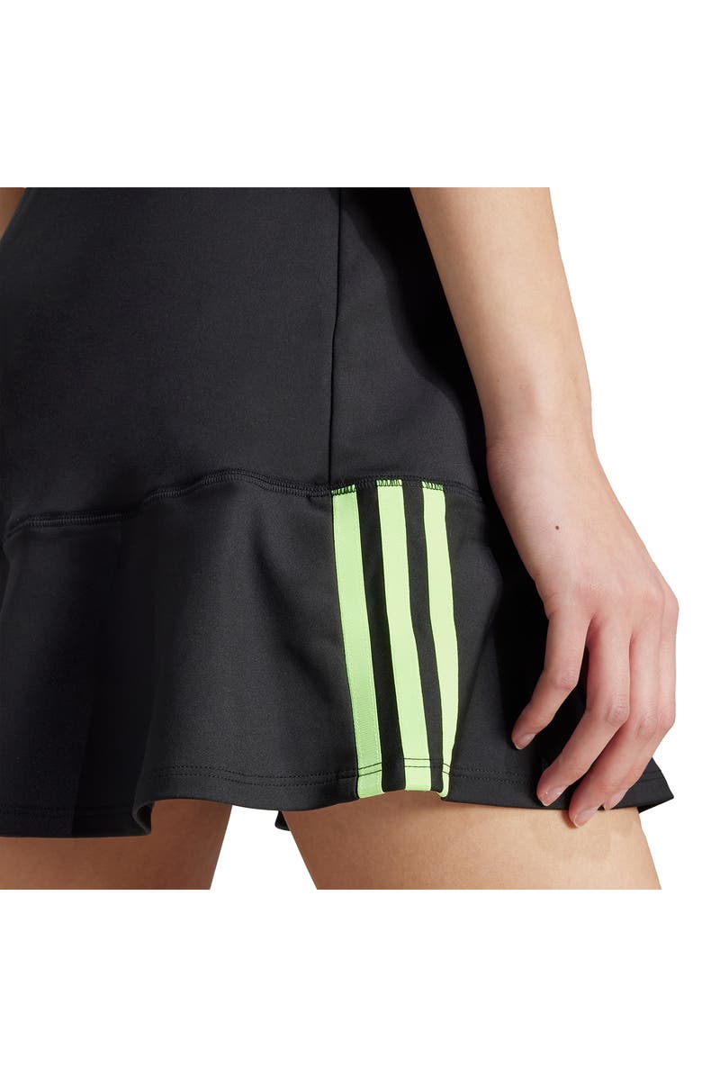adidas Adicolor Interlock 3-Stripe Miniskirt, Alternate, color, Black