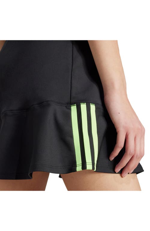Adidas Originals Adidas Adicolor Interlock 3-stripe Miniskirt In Black