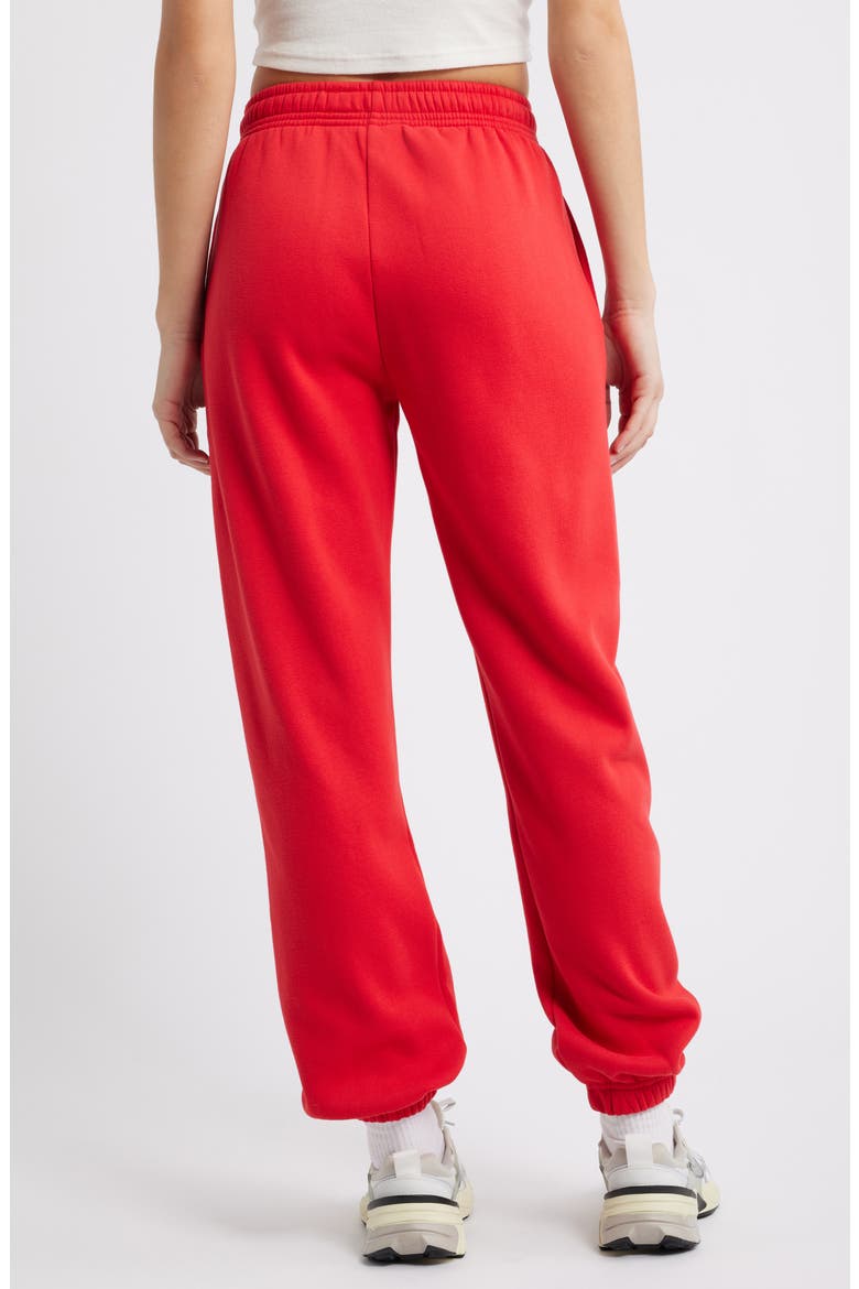 Logo Jogger Sweatpants, Alternate, color, RED