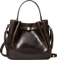 Tory Burch Romy Distressed Leather Bucket Bag