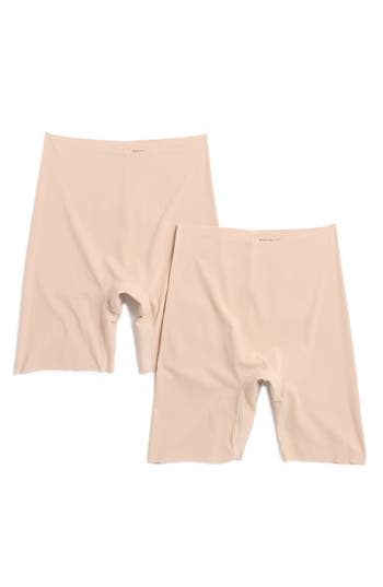 Honeydew Cool Luxe 2-pack Boyshorts In Beige