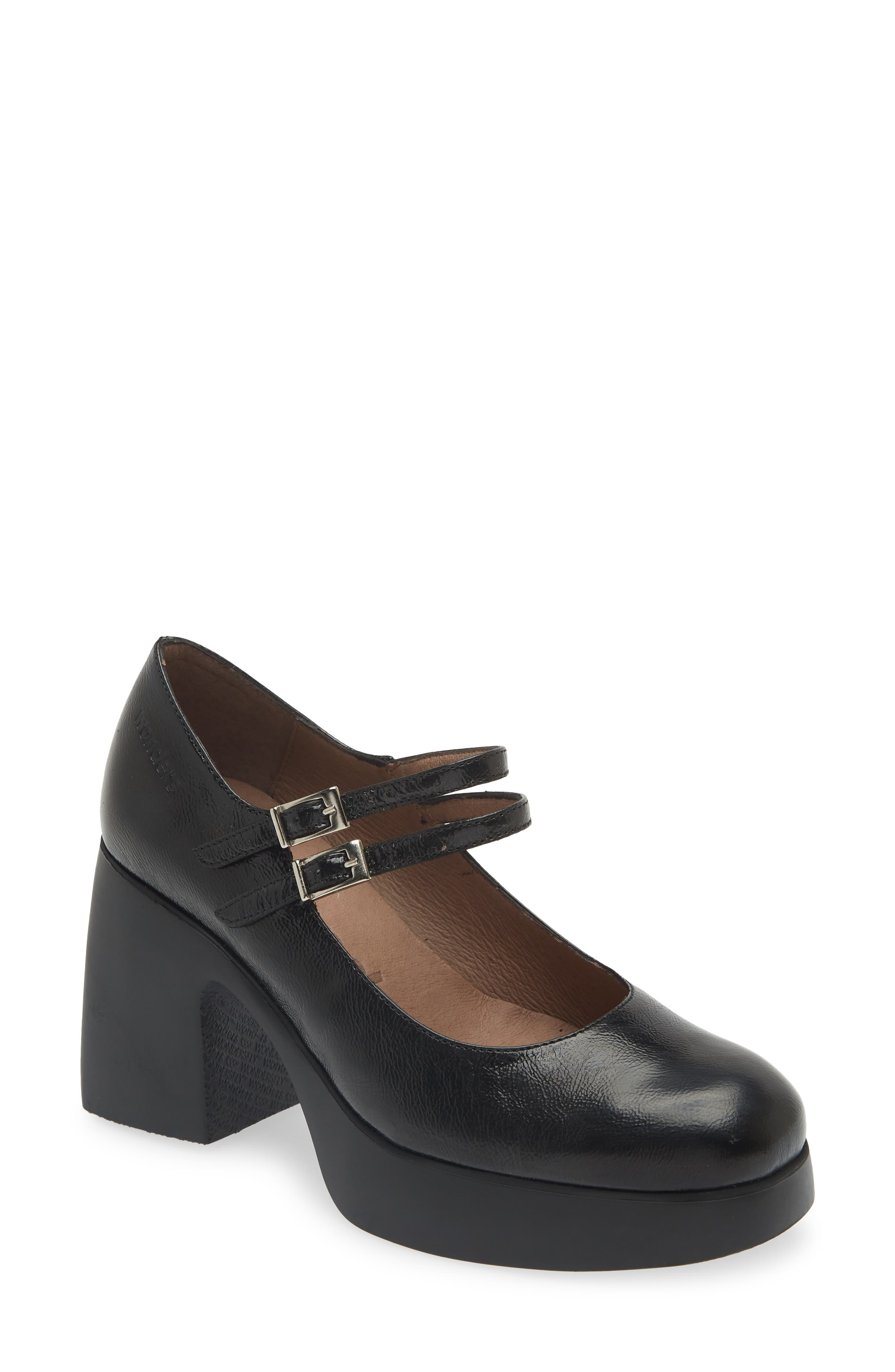 Wonders Platform Mary Jane Pump, Main, color, 