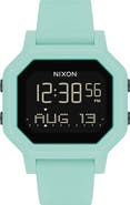 Nixon Siren Digital Recycled Plastic Strap Watch, 36mm