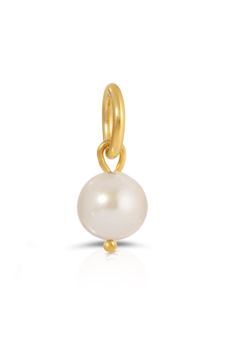 Freshwater Pearl Charm, Main, color, GOLD