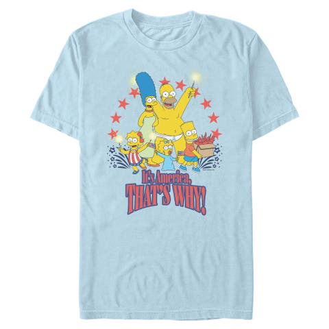 Men's The Simpsons It's Family That's Why  Graphic T-Shirt