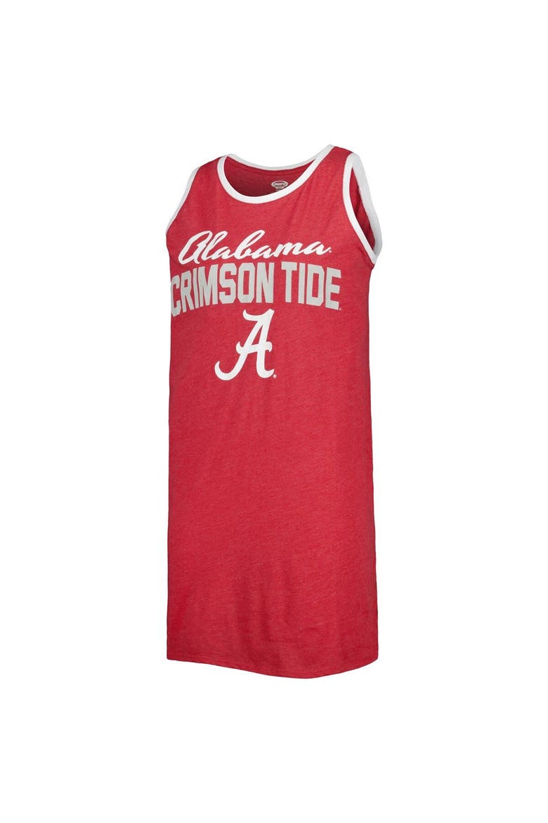 Women's Concepts Sport Crimson Alabama Crimson Tide Tank Nightshirt, Alternate, color, Crimson