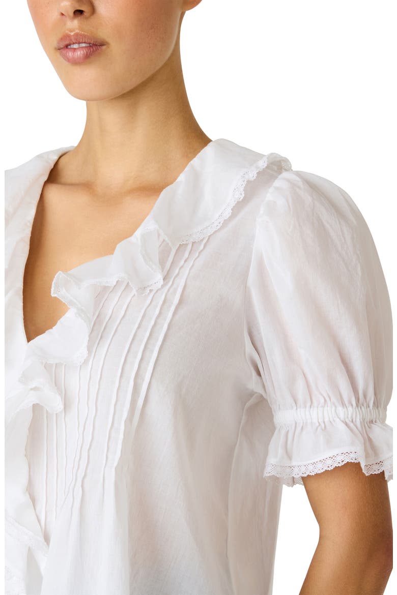 Lyric Ruffle Top, Alternate, color, ANTIQUE