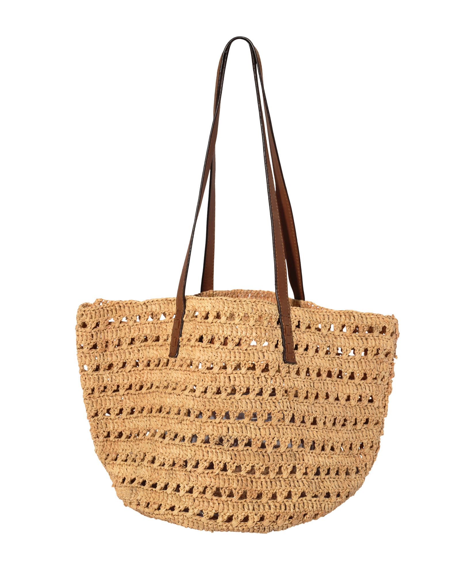 Open Stitch Everyday Tote, Alternate, color, Natural