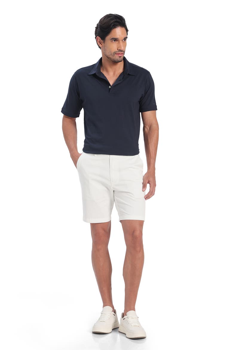 Men's Stretch Cotton Chino Short, Alternate, color, Off-White
