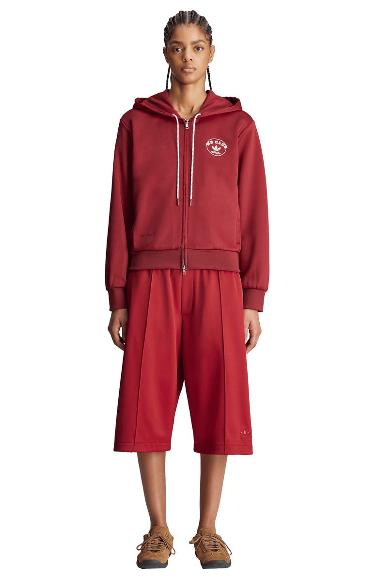 ADIDAS X WALES BONNER Track Shorts, Alternate, color, Collegiate Burgundy