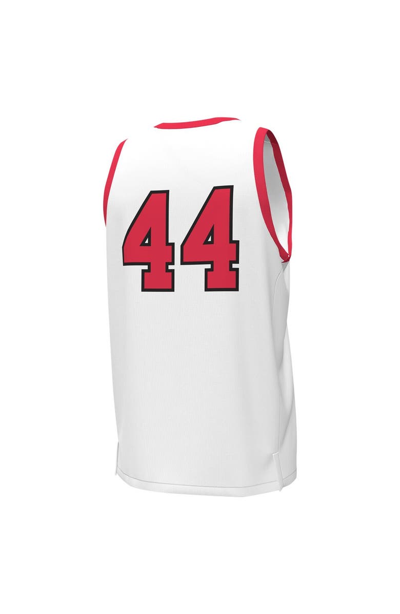 Under Armour Men's Under Armour #44 White Utah Utes Replica Basketball Jersey, Alternate, color, White