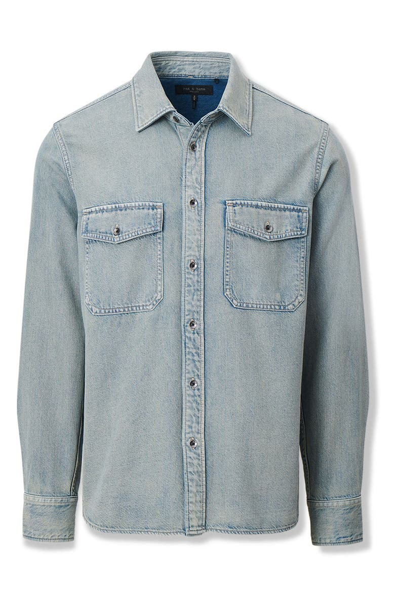 rag & bone Infuse Denim Button-Up Shirt | Nordstrom