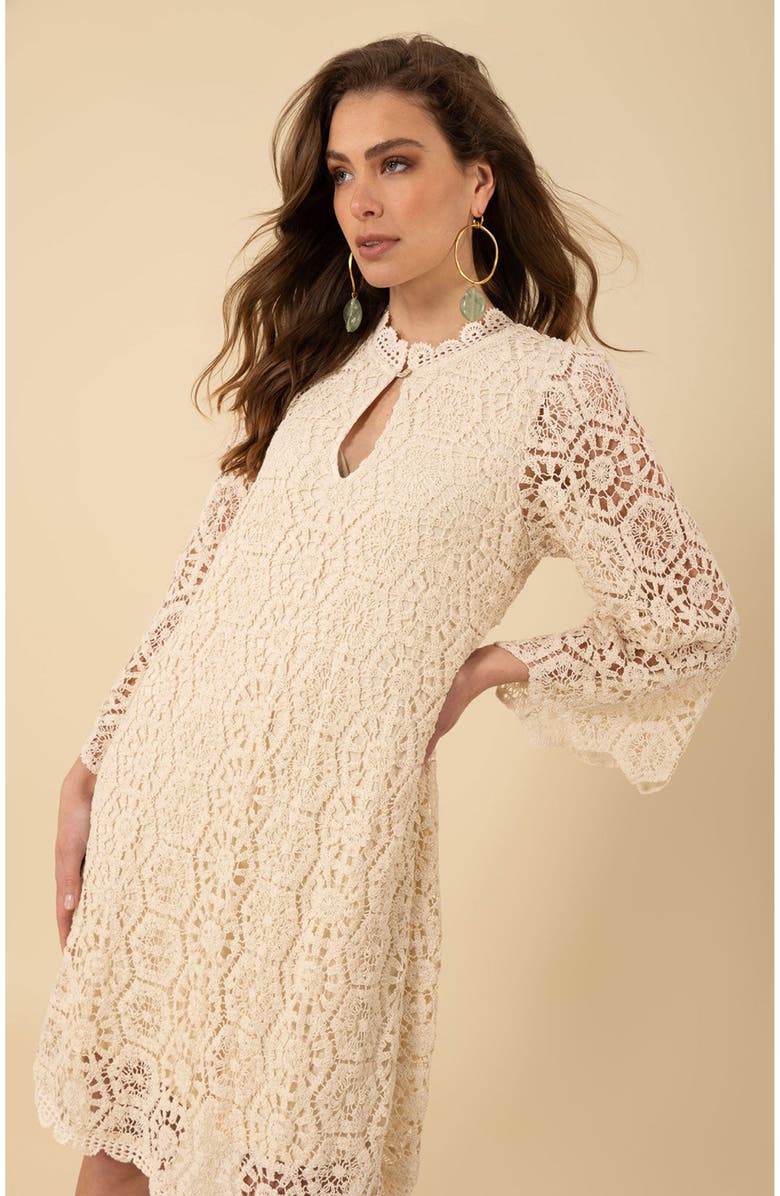 Hale Bob Amirah Crochet Dress, Alternate, color,