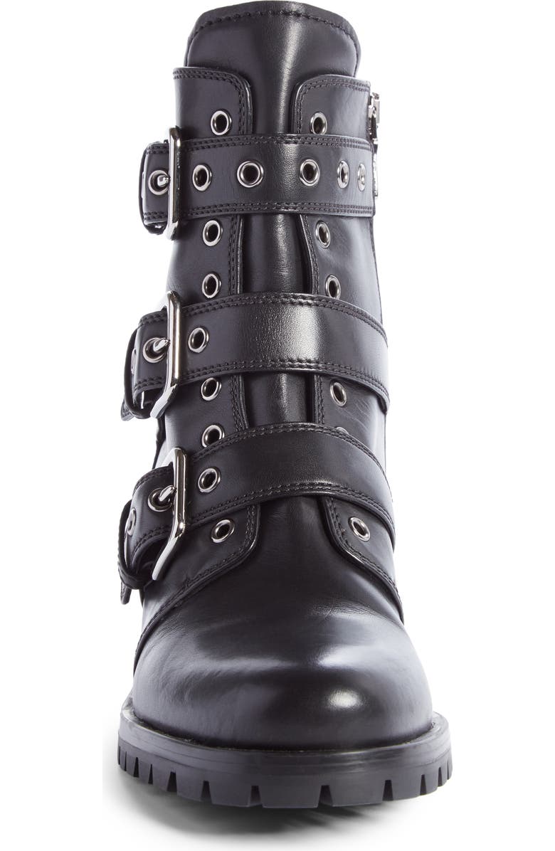 Prada Buckle Boot, Alternate, color,
