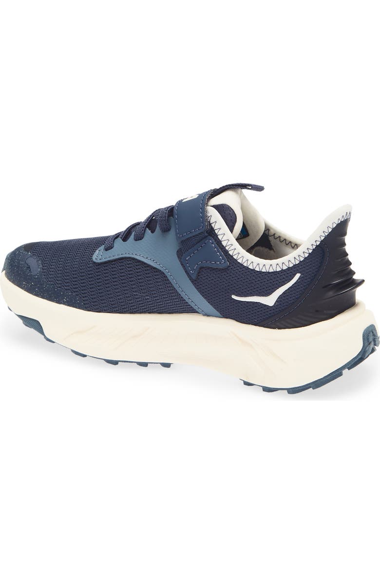 HOKA Kids' Transport Freedom Hiking Sneaker, Alternate, color, Varsity Navy / Alabaster