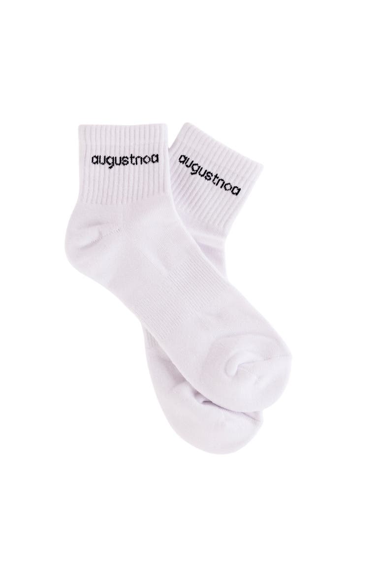 Best Ankle Socks, Main, color, White 3 Pack