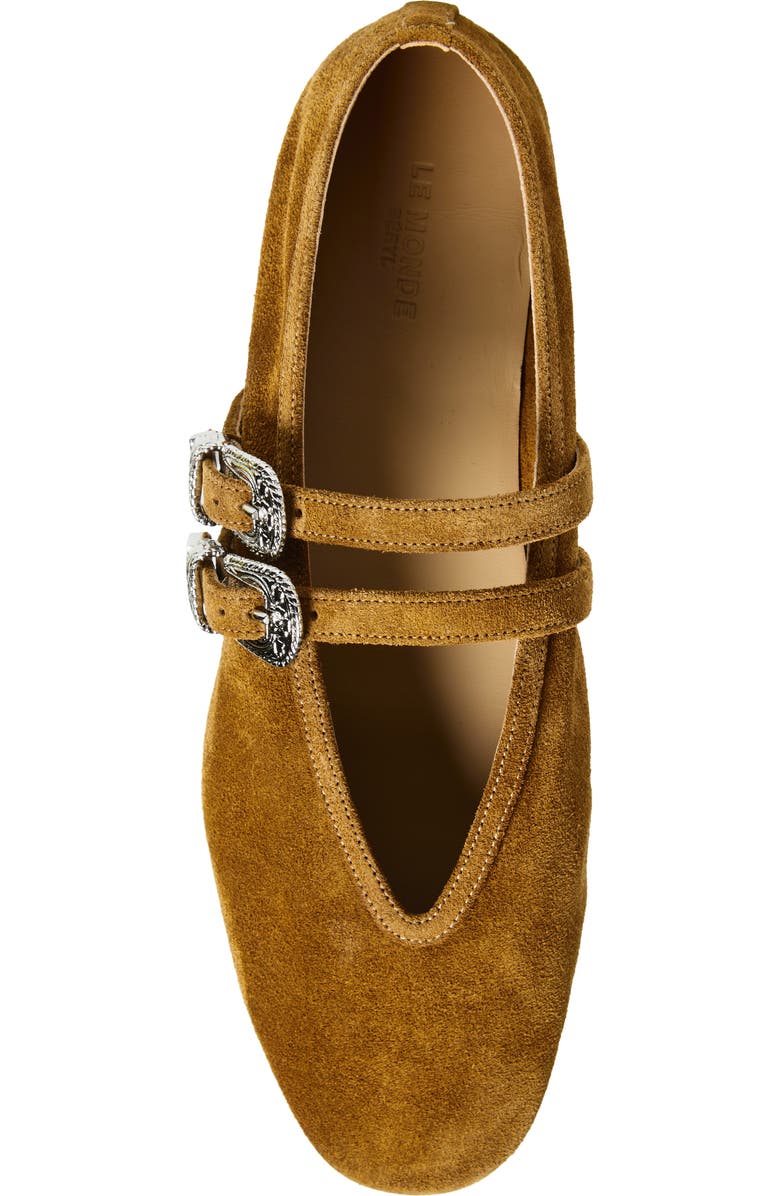 Le Monde Beryl Claudia Ballet Flat, Alternate, color, Taupe