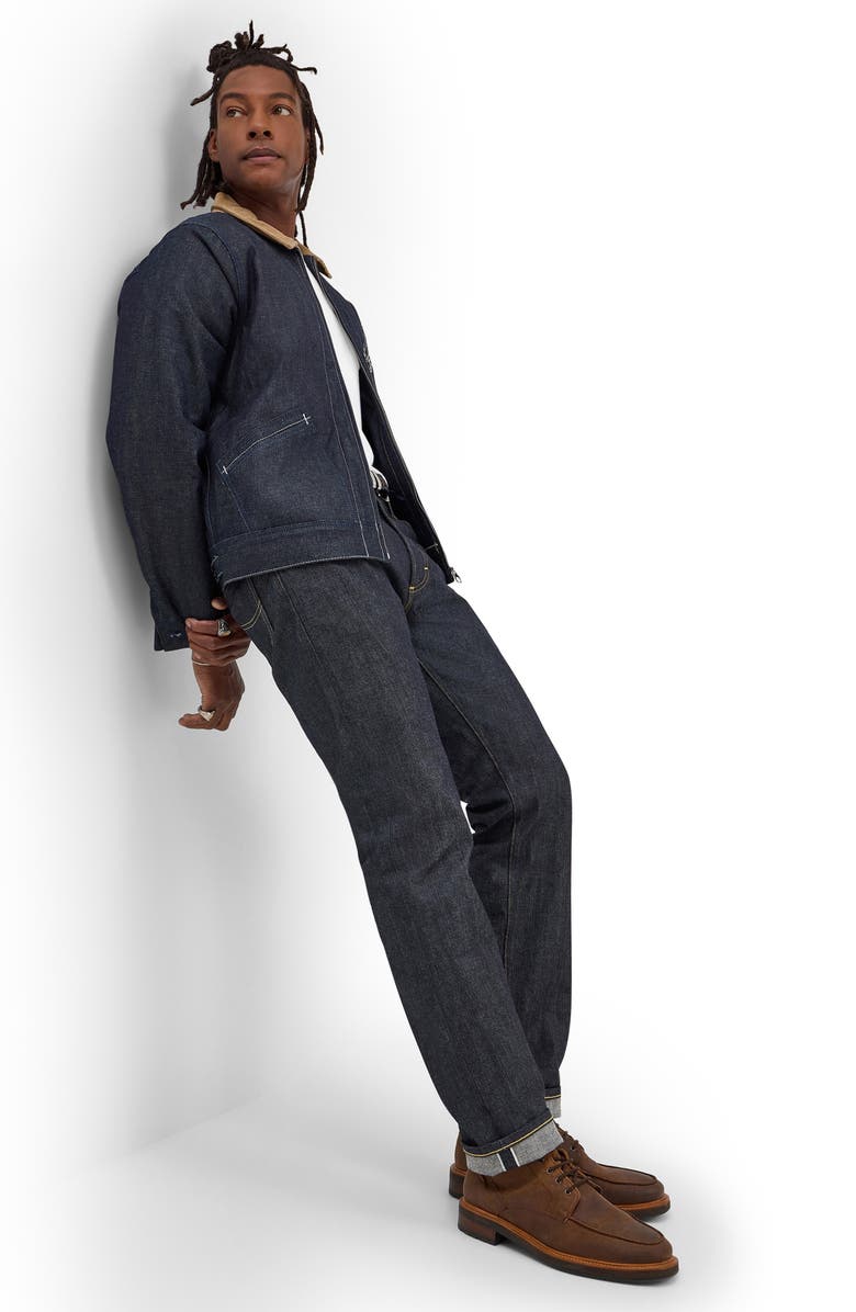 Lee 101 Z Regular Straight Leg Jeans, Alternate, color, Dry Indigo