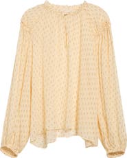 Ulla Johnson Elspen Long Sleeve Silk Blouse