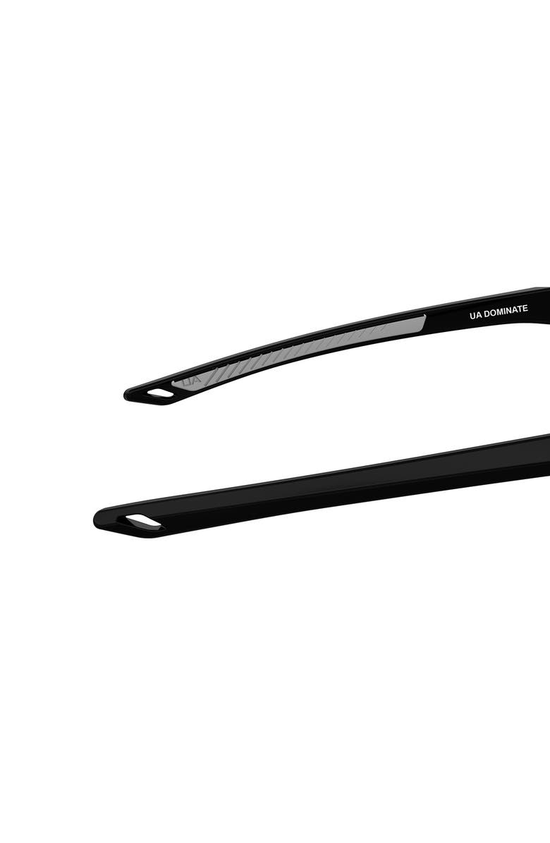 Under Armour Dominate 62mm Gradient Polarized Rectangular Sunglasses, Alternate, color,