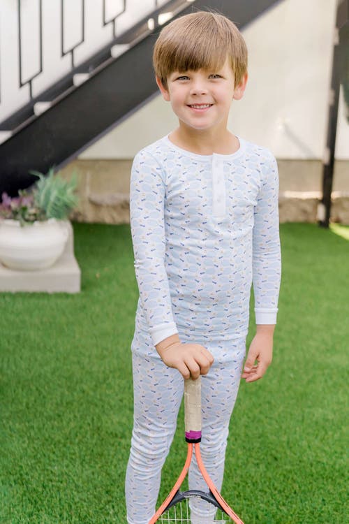 LILA AND HAYES LILA AND HAYES JACK BOYS' PAJAMA PANT SET