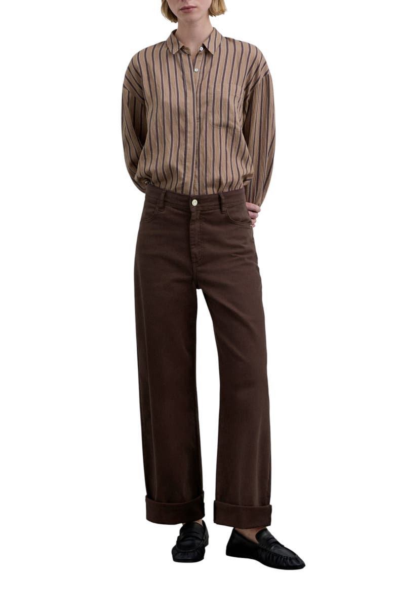 Scalpers Jeans Low Detail, Alternate, color, Brown