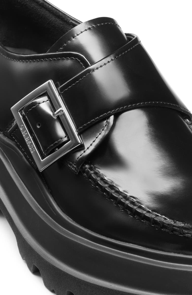 G.H.BASS Monk Strap Platform Shoe, Alternate, color,