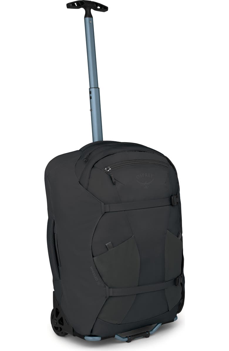 Osprey Farpoint<sup>™</sup> Fairview<sup>™</sup> Carry-On Wheeled Travel Pack, Alternate, color, Black