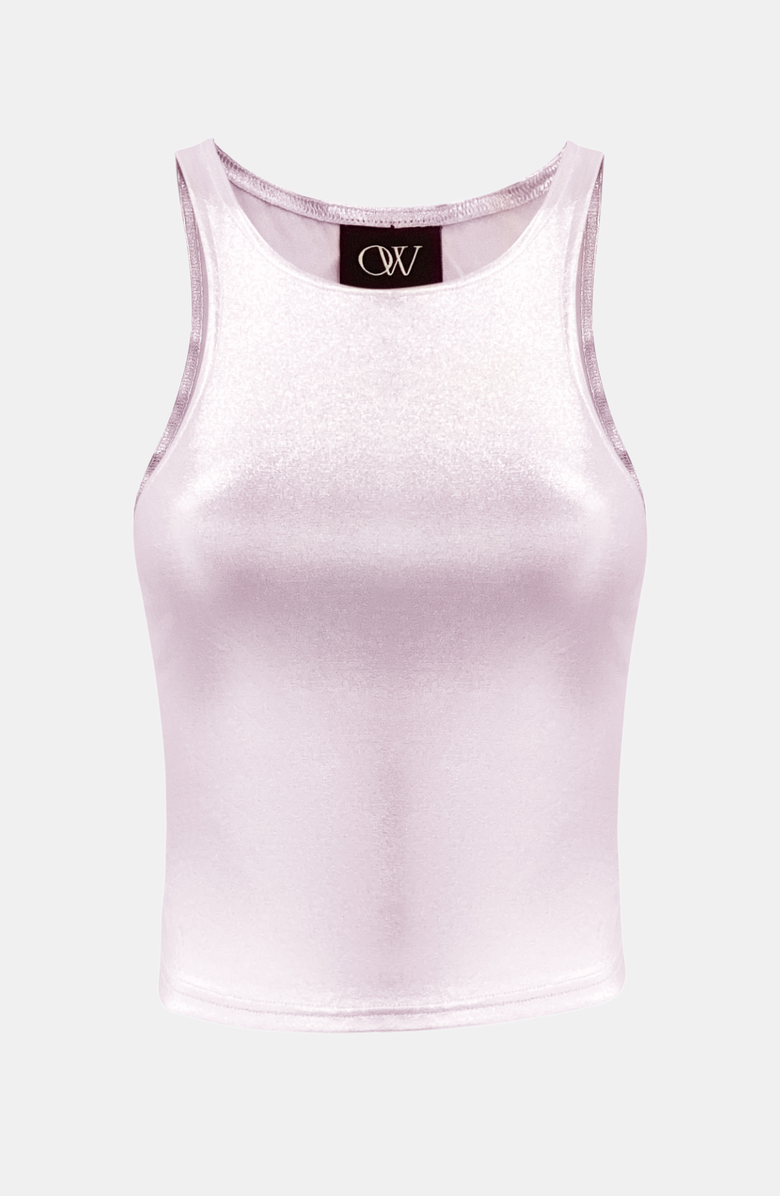 OW Collection Nina Top, Alternate, color, Metallic Pink