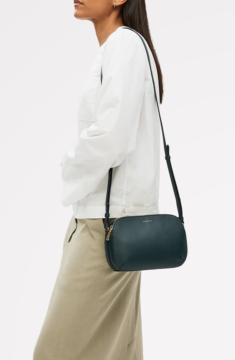 Radley Dukes Place Medium Crossbody Bag, Alternate, color, Teal