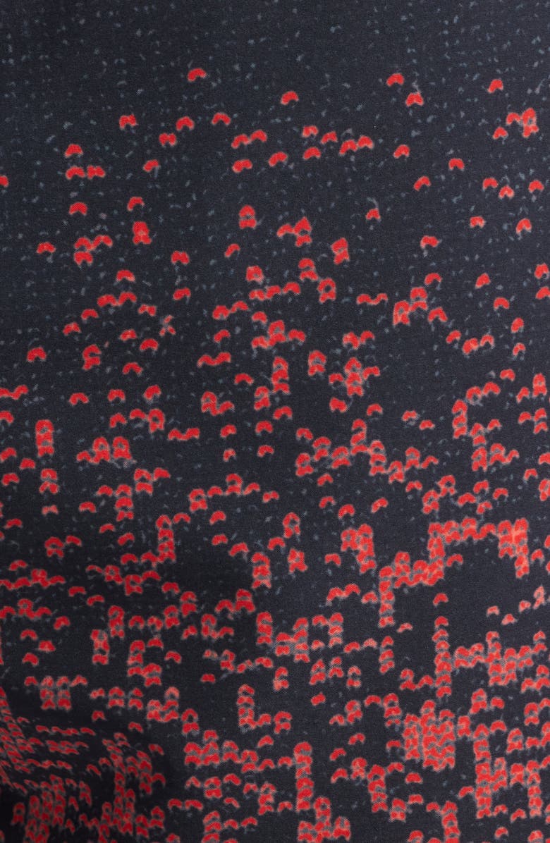 SANTO STUDIO Cole Houshmand Pro Board Shorts, Alternate, color, Black/Red/White