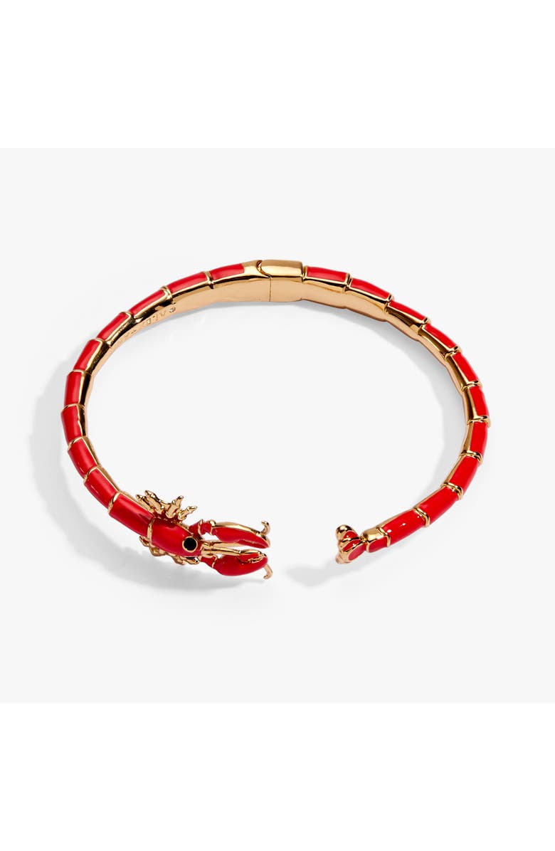 Alex and Ani Lobster Boil Hinged Cuff, Alternate, color,