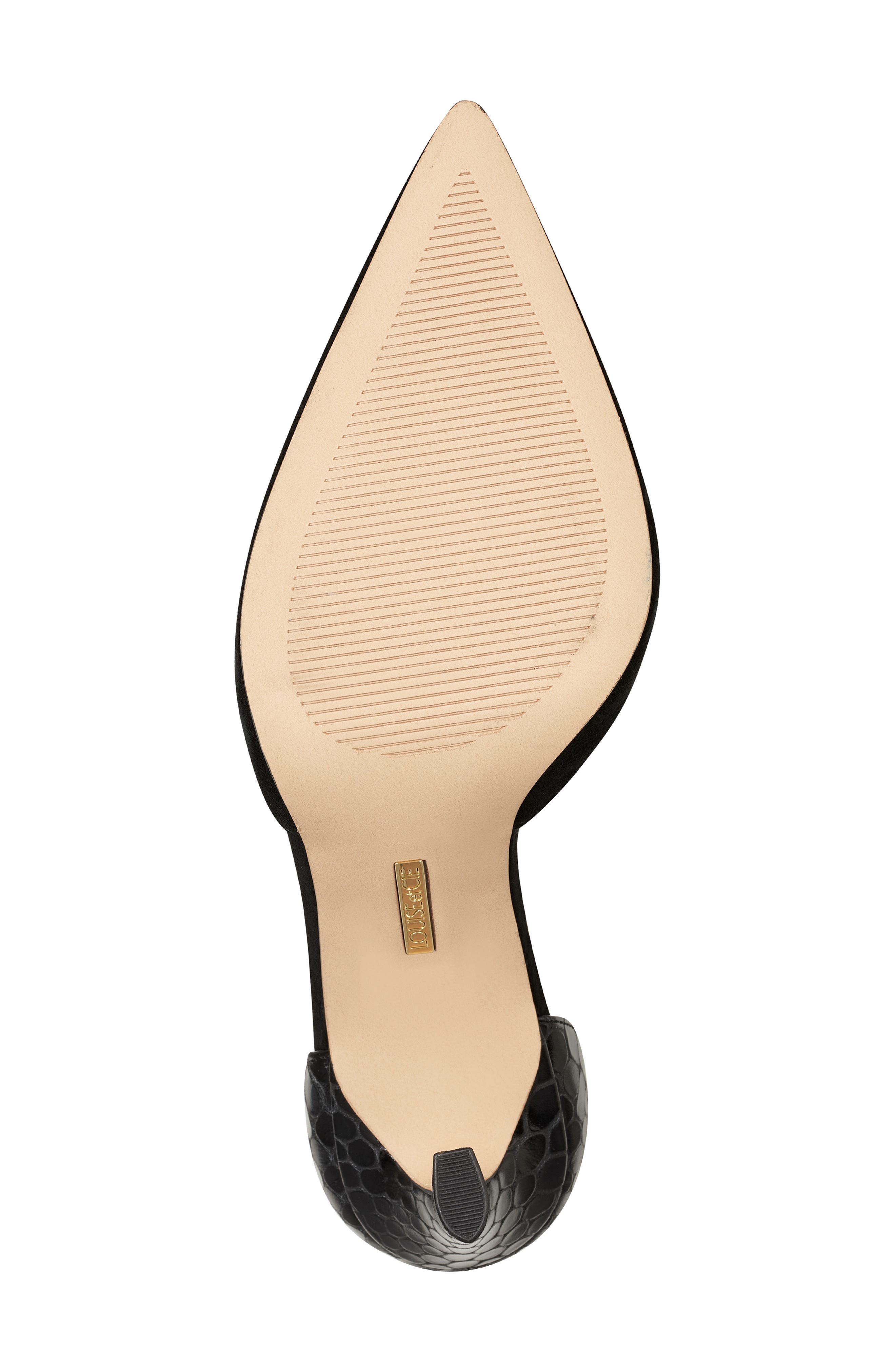 Louise et Cie Taite Ankle Strap Pointed Toe Pump, Alternate, color, 