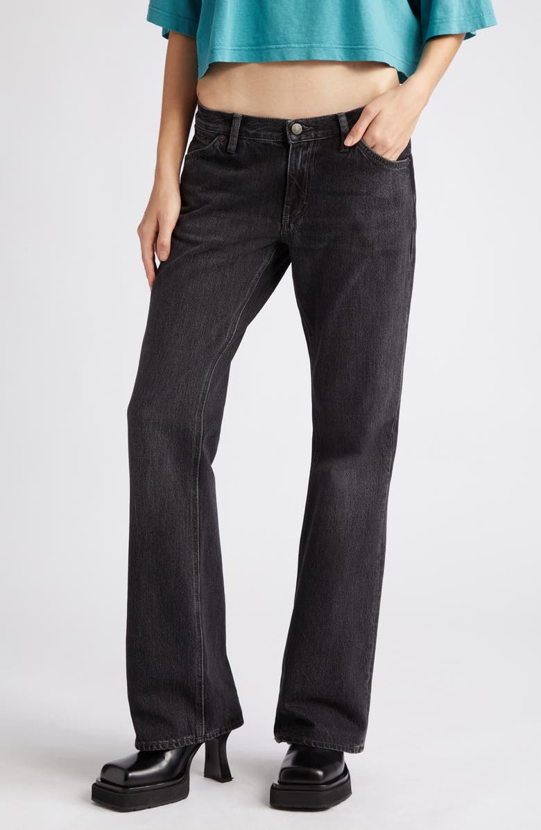 Acne Studios Nonstretch Organic Cotton Jeans, Main, color,