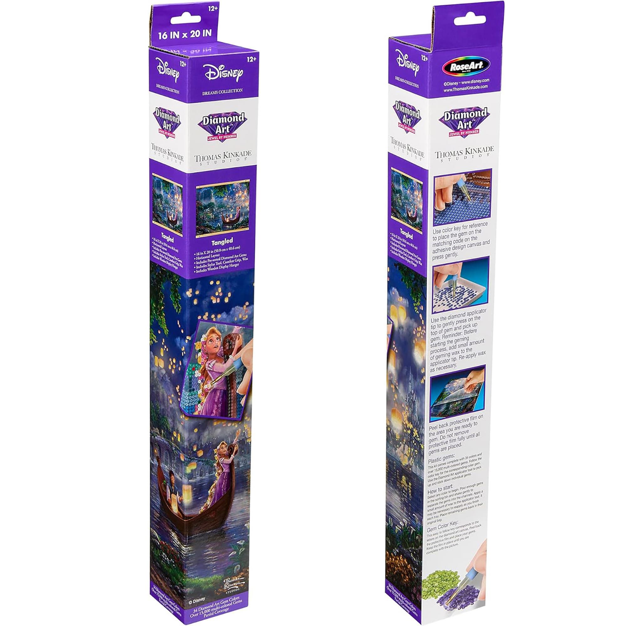 Disney Dreams Diamond Art Rapunzel Lantern Scene Gem Kit | Nordstrom
