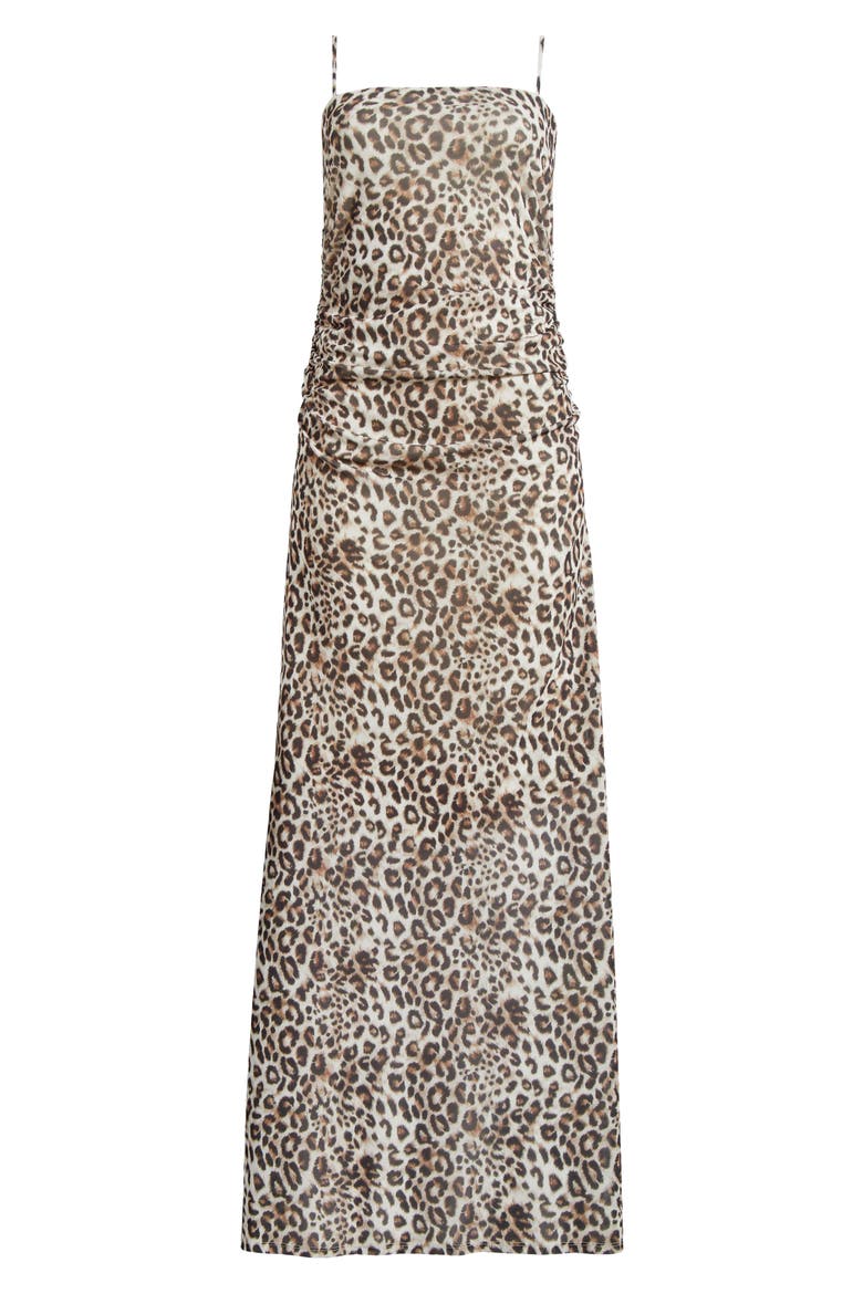 Isabella Print Maxi Dress, Alternate, color, LEOPARD