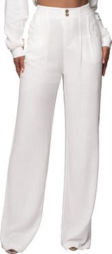 JLUXLABEL Thea Linen Pants