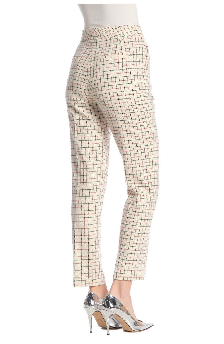 rag & bone Poppy Printed High Waisted Wool Blend Trousers, Alternate, color,