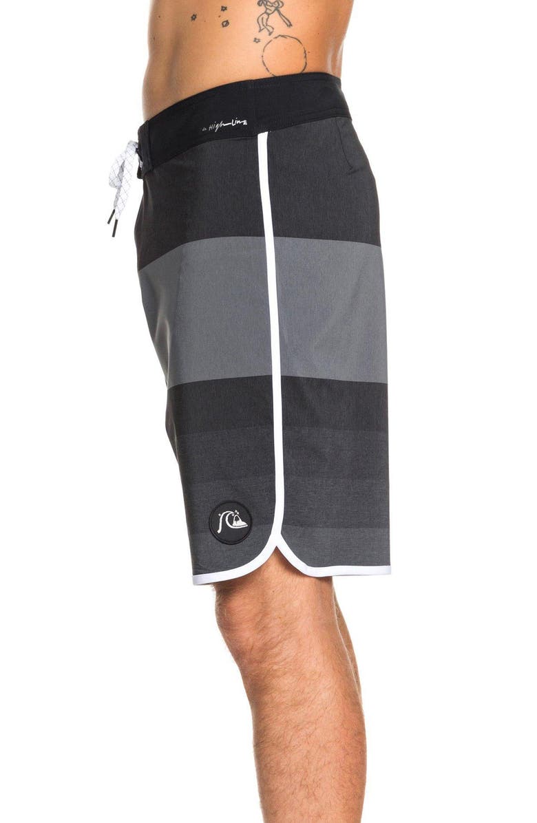 Quiksilver Highline Tijuana Stripe Board Shorts, Alternate, color,