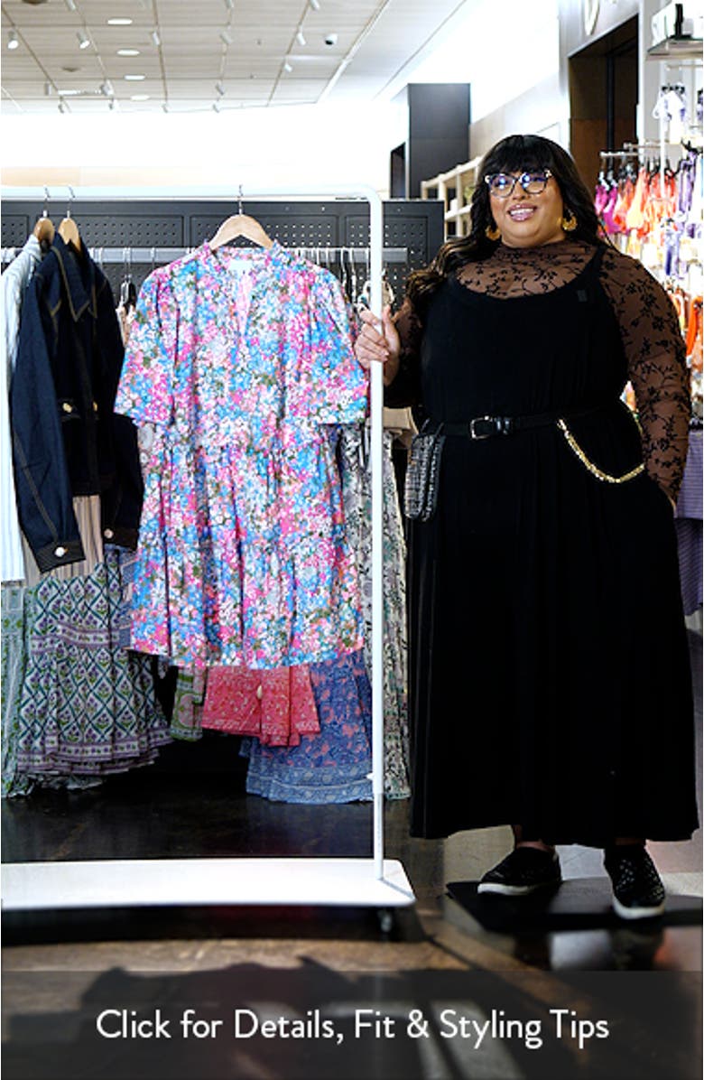 Avery Blossom Dixie Tiered Cotton Dress, sales video thumbnail