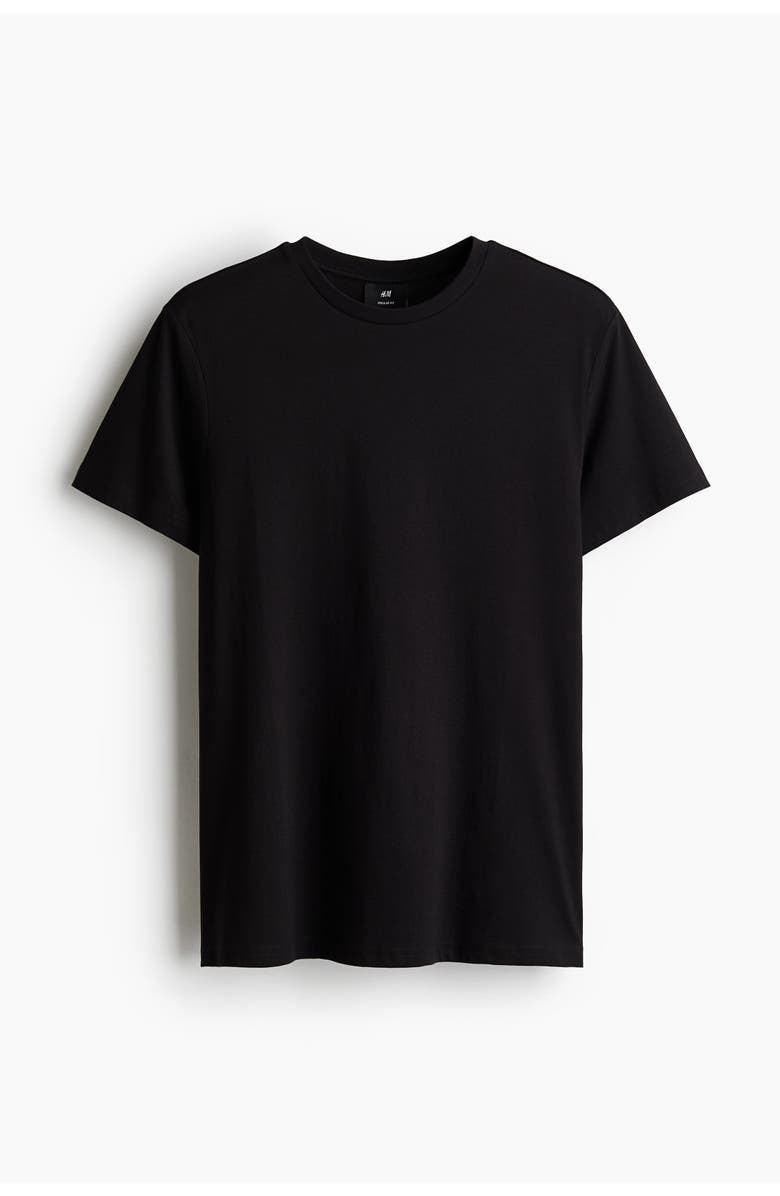 H&M 5-pack regular fit t-shirts, Alternate, color, 