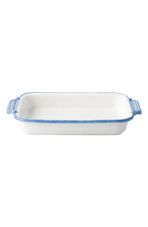 Juliska Le Panier Ceramic Baking Dish In Blue