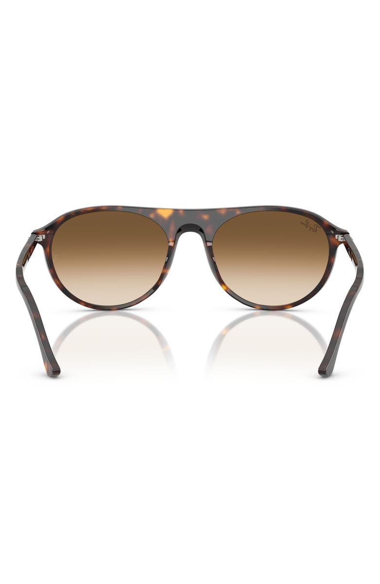 Ray-Ban 59mm Gradient Square Sunglasses, Alternate, color, Havana