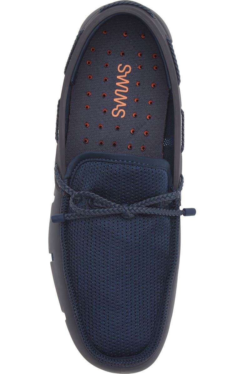 Swims Lace Loafer, Alternate, color, Navy/ Navy