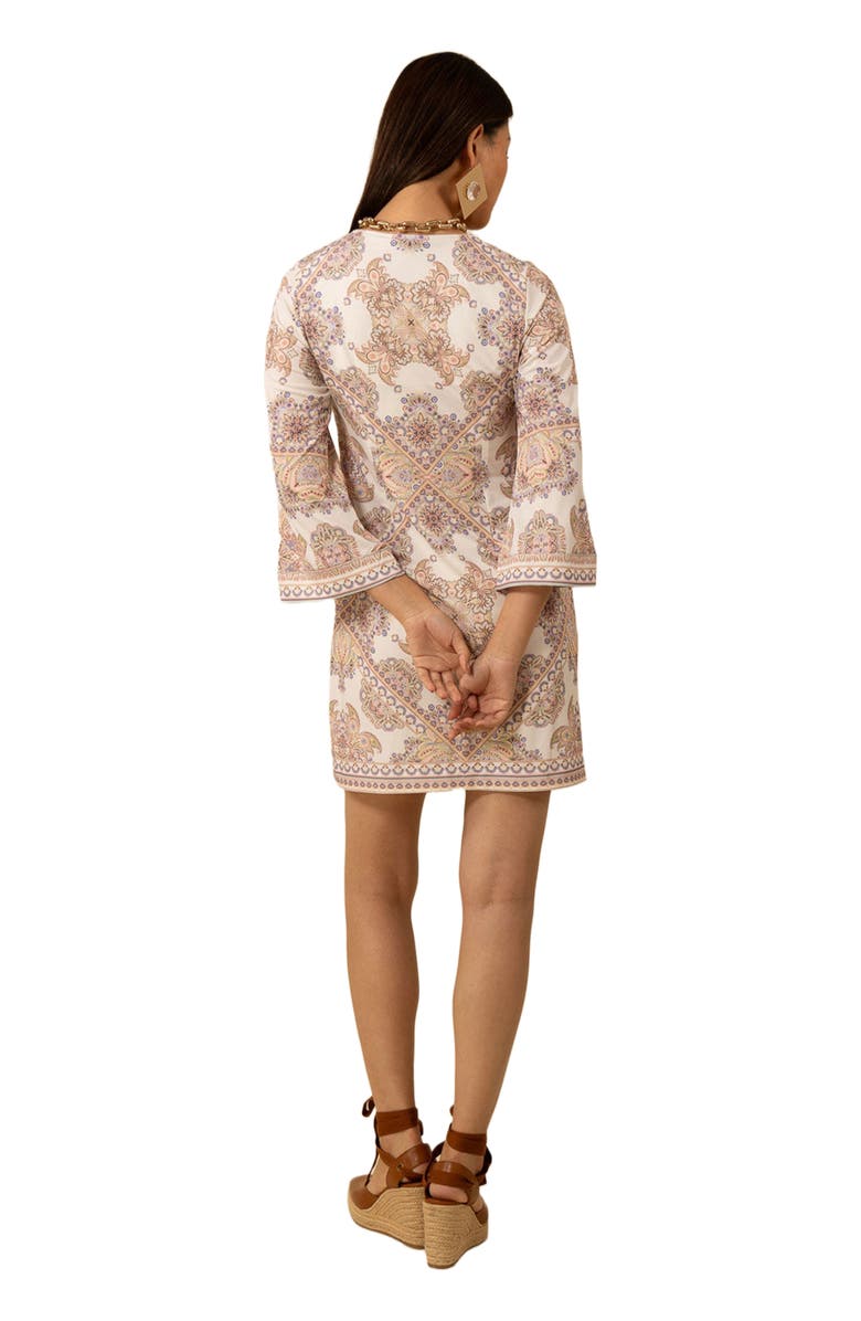 Hale Bob Zariah Jersey Beaded Dress, Alternate, color, 