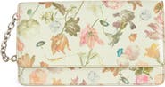 Maison Margiela Medium Floral Leather Wallet on a Chain