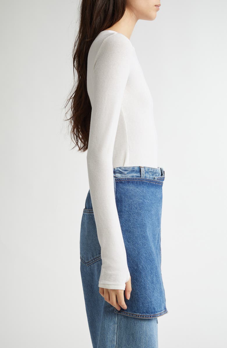 EENK Long Sleeve Cotton Rib T-Shirt, Alternate, color, 