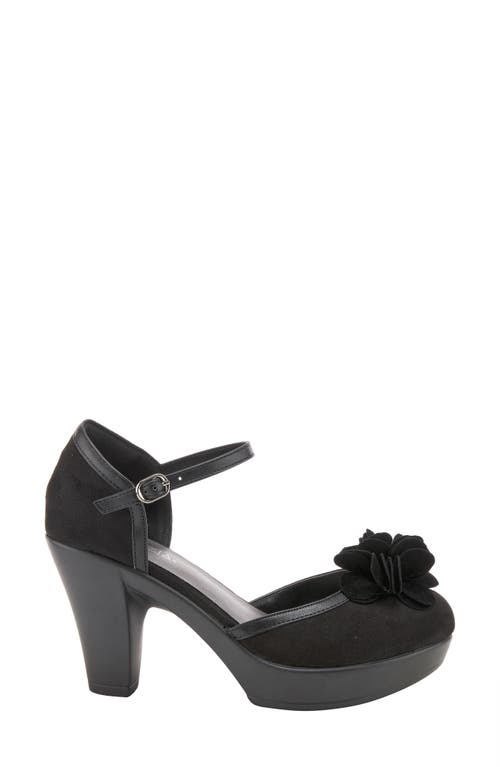 Patrizia By Spring Step Winner Ankle Strap Pump In Black