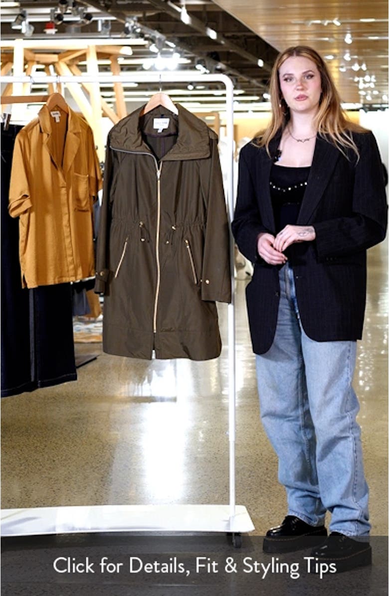 Travel Packable Hooded Rain Jacket, sales video thumbnail